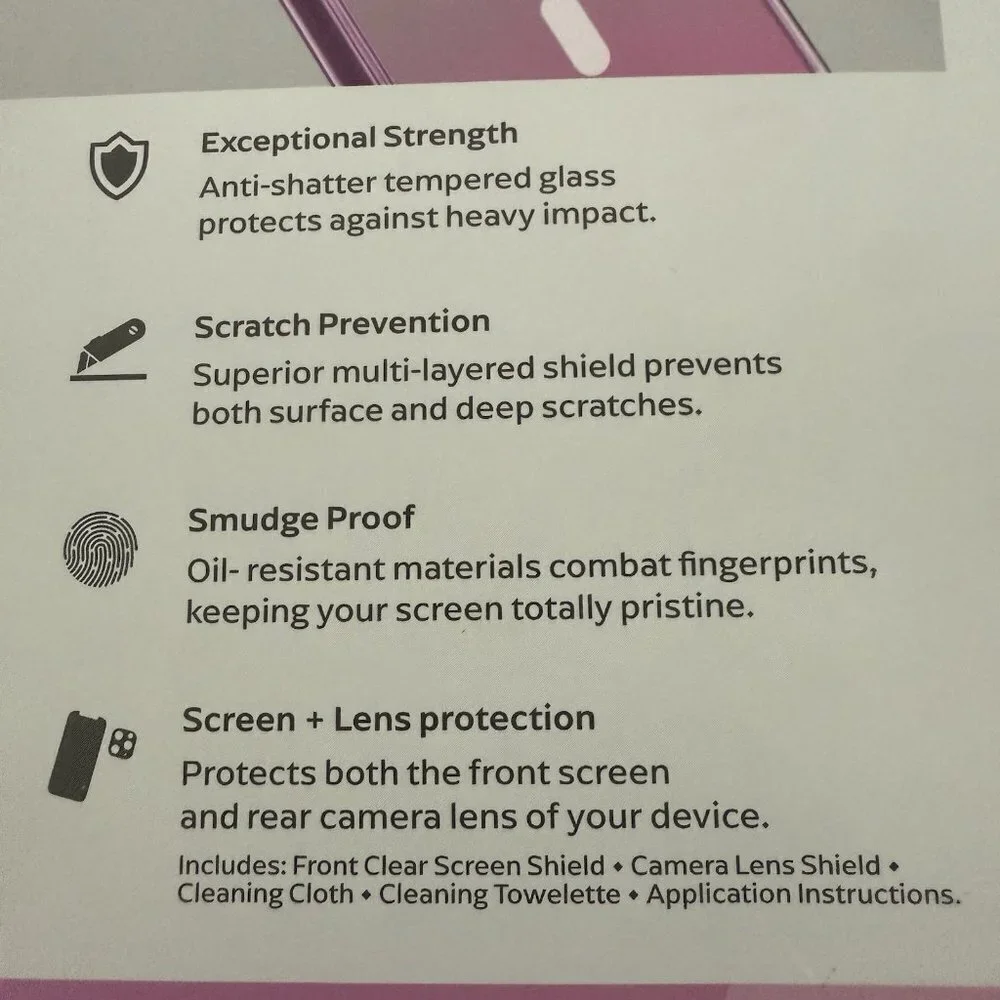 Merkury Pink iPHONE 15 Pro Max Case And Screen Protector Pack Magsafe Open Box